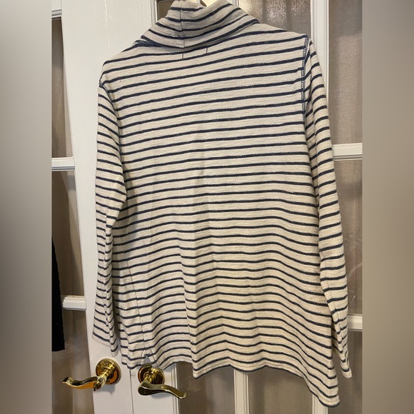 Chaps striped terry cloth pullover - Picture 3 of 4